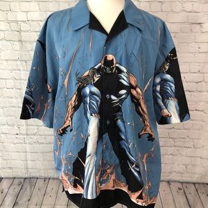Claudio Nucci graphic button-down shirt